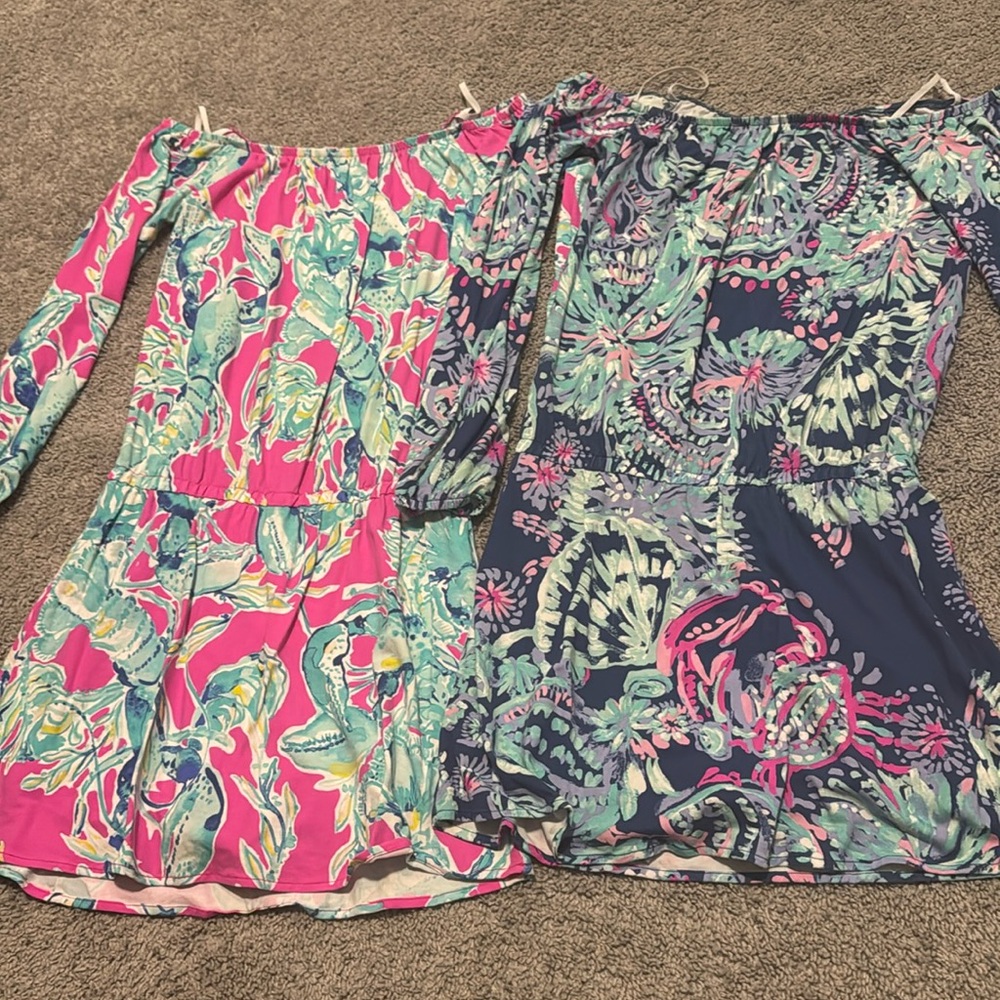 Lilly Pulitzer romper dress pack of 2